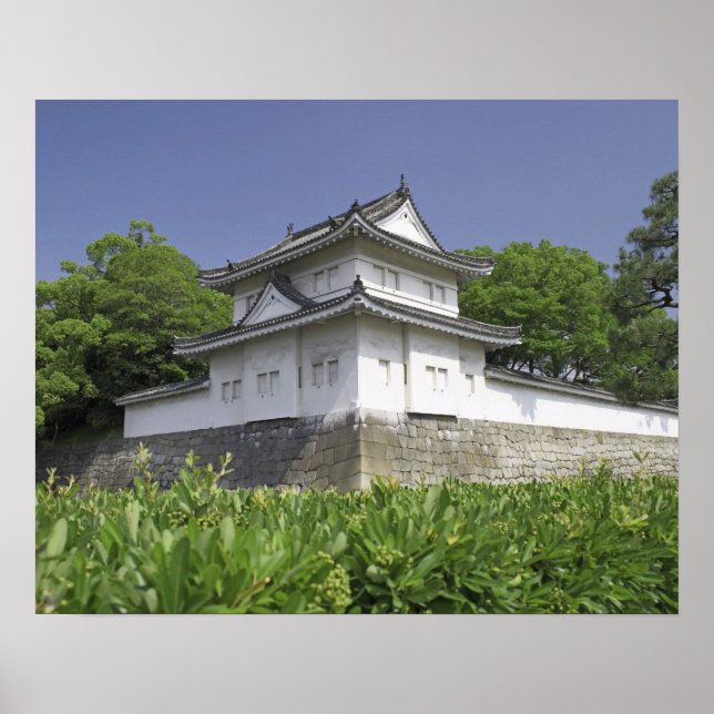 Póster Japón, Kyoto, Castillo Nijo (Frente)