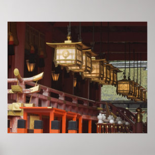 Póster Japón, Kyoto, Fushimi, Gran Santuario Inari 2