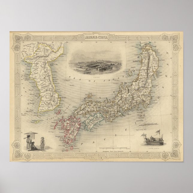 Póster Japón y Corea (Frente)