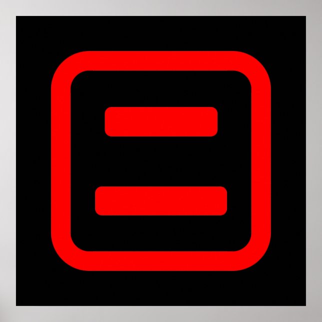 Póster Japonés Número Dos 二 【Ni =Kanji (Frente)