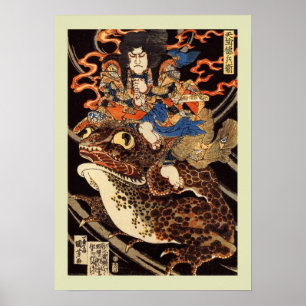 Póster Japonés Woodblock