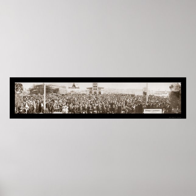 Póster Japoneses en la exposición de San Francisco Foto 1 (Frente)