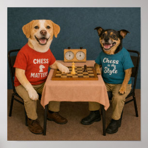 Póster "Jaque mate"