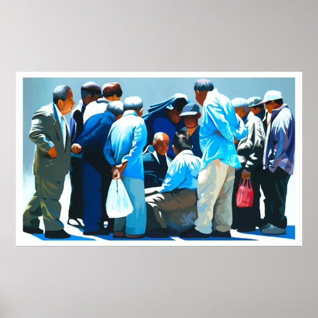 Póster Jaque mate en Chinatown (Frente)