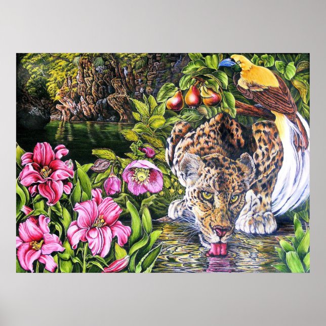 Póster Jardín Alidas (Frente)