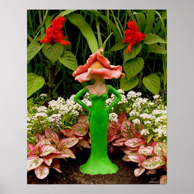 Póster Jardín autosuficiente (Frente)