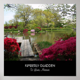 Póster Jardín Botánico de Misuri