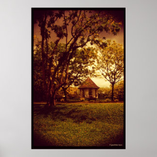 Póster Jardín Botánico de Singapur