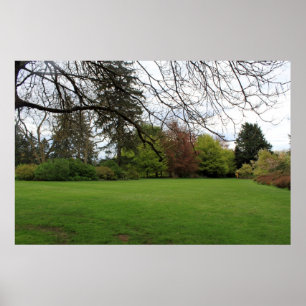 Póster Jardín Botánico Vancouver Van Dusen