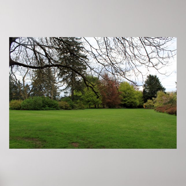 Póster Jardín Botánico Vancouver Van Dusen (Frente)