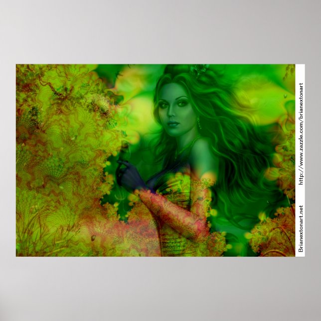 Póster Jardín Celestial (Frente)