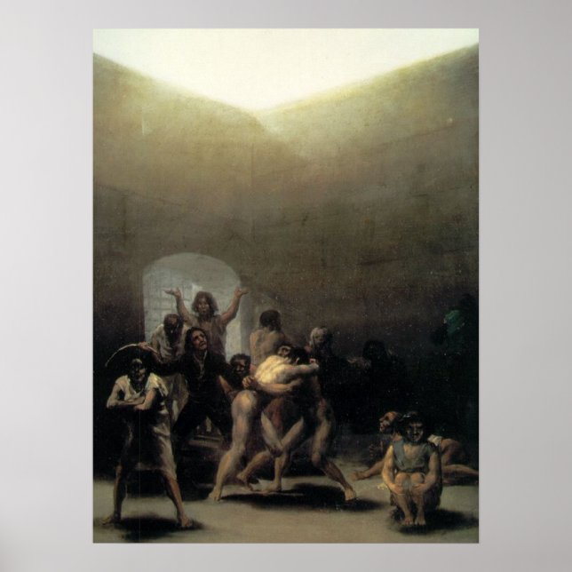 Póster 'Jardín con lunáticos' (Frente)