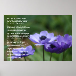 Póster Jardín de Dios