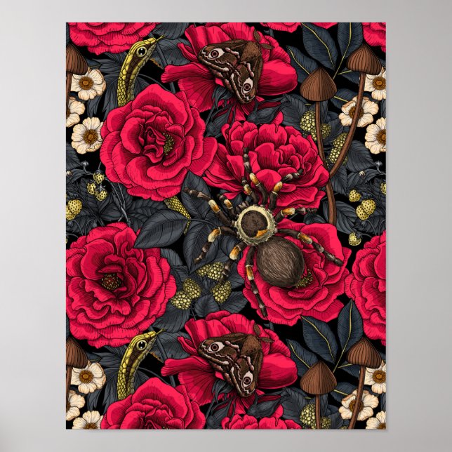 Póster Jardín de ensueño 3 (Frente)