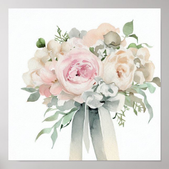 Póster Jardín de época, Asistentes Bouquet (A) (Frente)