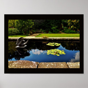 Póster Jardín de escultura