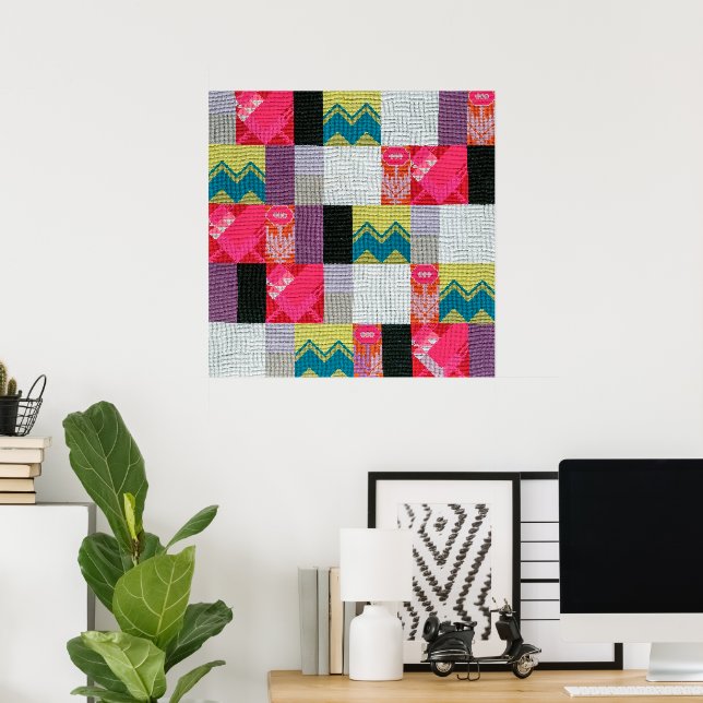 Póster Jardín de flores Dada | Sophie Taeuber-Arp | (Oficina en casa)