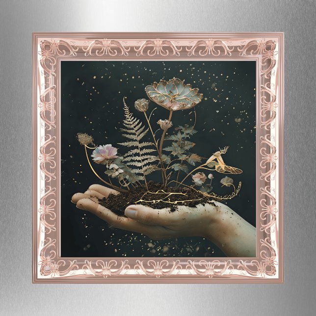 Póster Jardín de flores en el Poster de mano (Subido por el creador)