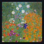 Póster Jardín de flores por Gustav Klimt<br><div class="desc">Hermosa pintura colorida de un jardín de flores de Gustav Klimt. Las asombrosas variaciones de colores y hermosas flores encajan en muchos tipos de productos maravillosos e ideas de regalo.</div>