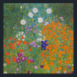 Póster Jardín de flores por Gustav Klimt<br><div class="desc">Hermosa pintura colorida de un jardín de flores de Gustav Klimt. Las asombrosas variaciones de colores y hermosas flores encajan en muchos tipos de productos maravillosos e ideas de regalo.</div>