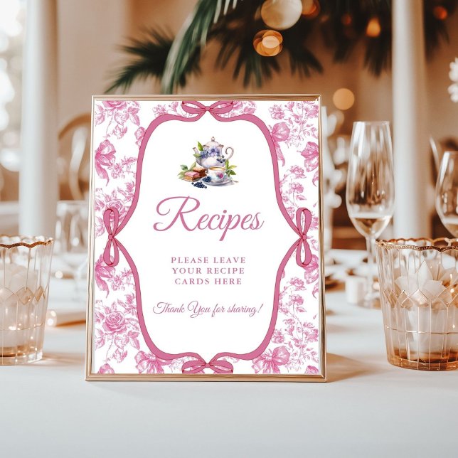 Póster Jardín de flores silvestres rosadas Deja tus recet (Subido por el creador)