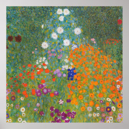 Póster Jardín de Granjas (Bauerngarten) 1905 Gustav Klimt