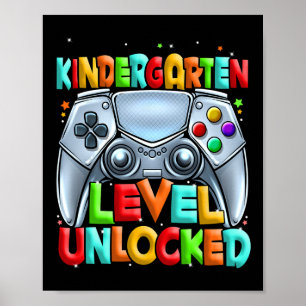 Póster Jardín de infancia Ck a la escuela Niños Nivel Jar