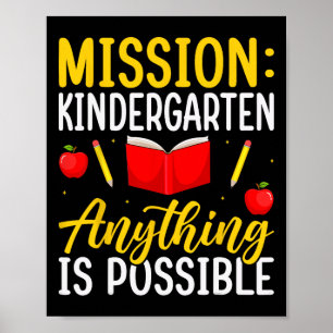 Póster Jardín de Infancia Misión Todo Es Posible 