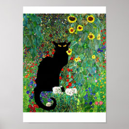 Póster Jardín de Klimt,