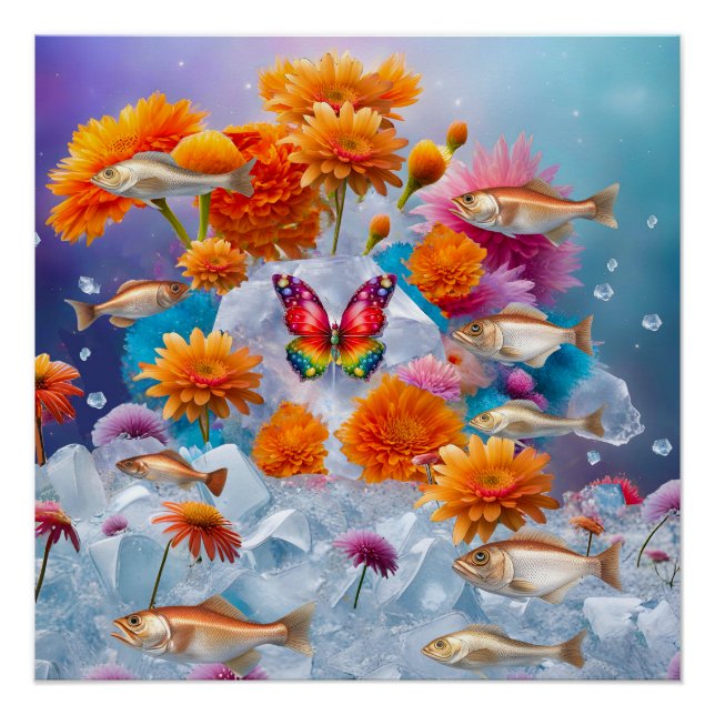 Póster Jardín de la naturaleza (Anverso)