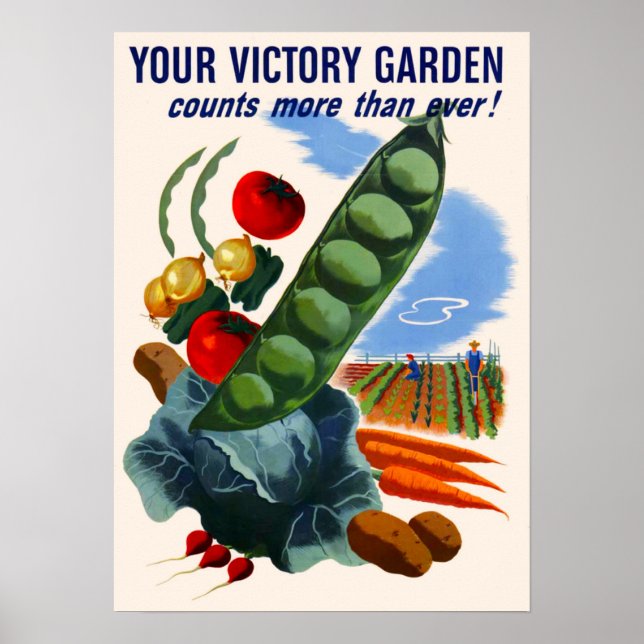 Póster Jardín de la Victoria (Frente)