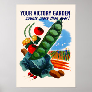 Póster Jardín de la Victoria (grande)