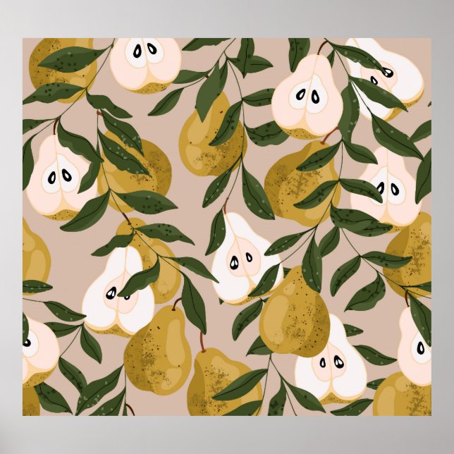 Póster Jardín de las flores: Pequeñas flores personalizad (Frente)