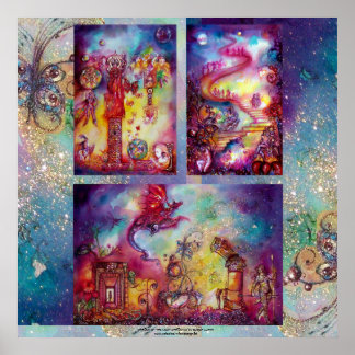 Póster JARDÍN DE LAS SOMBRAS PERDIDAS, tamaño colosal