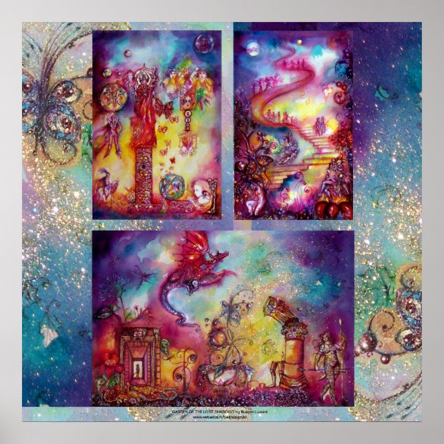 Póster JARDÍN DE LAS SOMBRAS PERDIDAS, tamaño colosal (Frente)