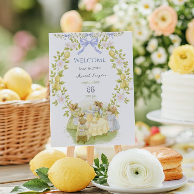Póster Jardín de limoneros con ratones bienvenidos (Subido por el creador)