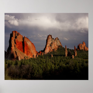 Póster Jardín de los Dioses