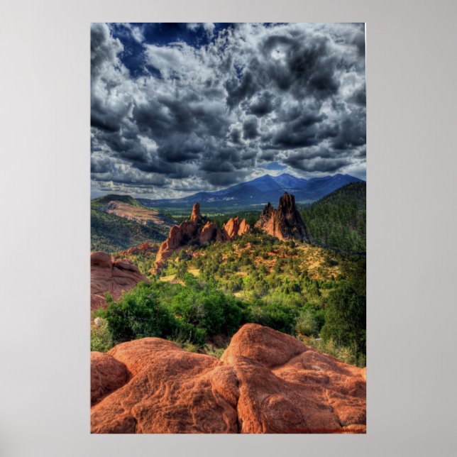 Póster Jardín de los Dioses (Frente)