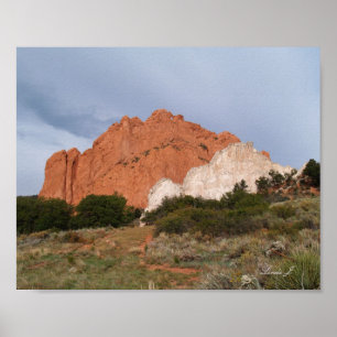 Póster Jardín de los Dioses Colorado