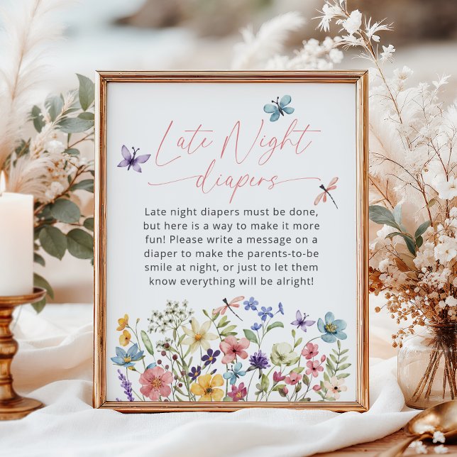 Póster Jardín de mariposas de flores silvestres (Subido por el creador)