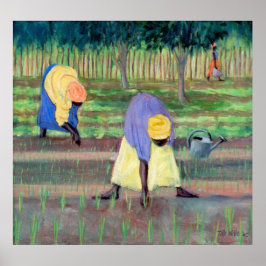 Póster Jardín de mujeres 2005