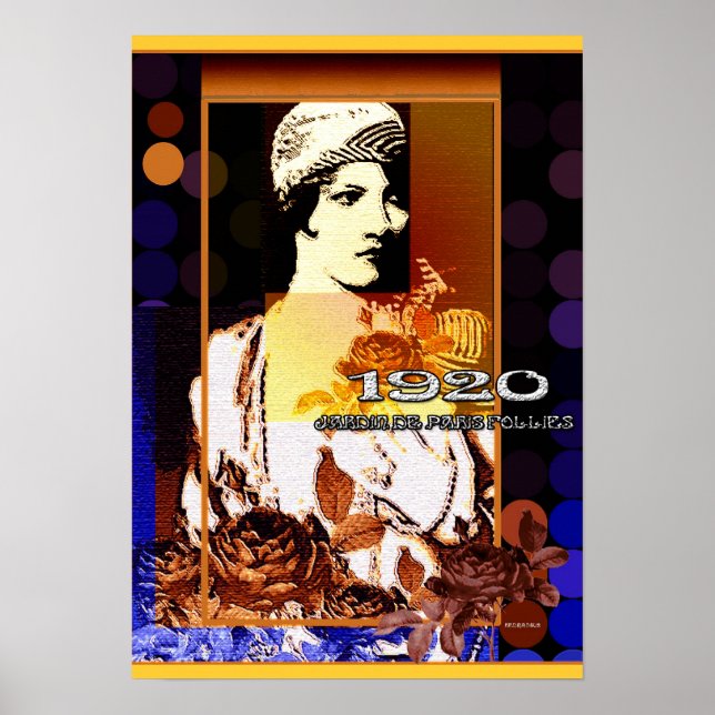 Póster Jardin de Paris Follies 1920 (Frente)