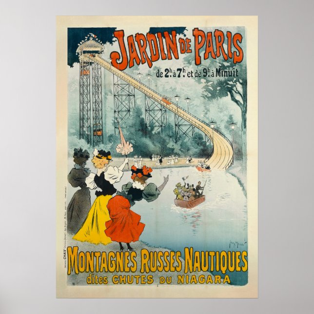 Póster Jardin de París | Georges Meunier (Frente)