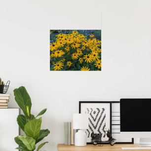 Póster Jardín de Susana de Ojos Negros Floral