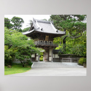 Póster Jardín de té japonés en San Francisco