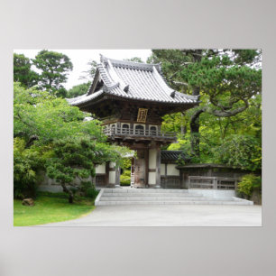 Póster Jardín de Té Japonés en San Francisco