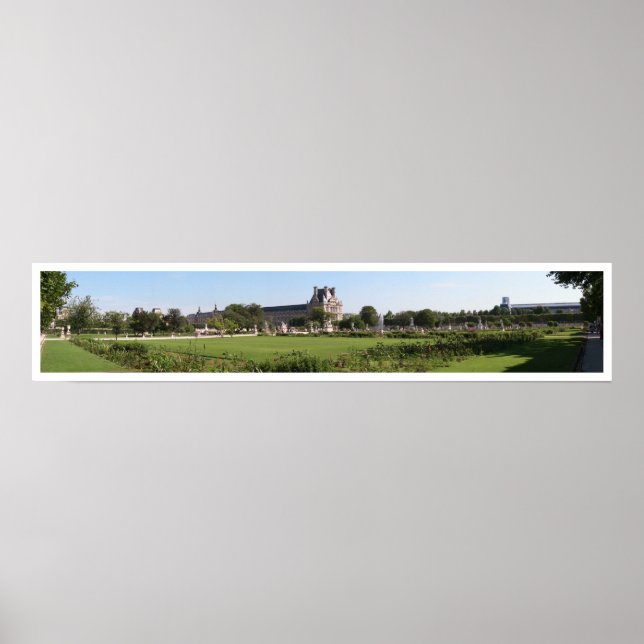 Póster Jardin de Tuileries (Frente)