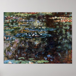 Póster Jardín del agua en Giverny, Francia, por Claude Mo