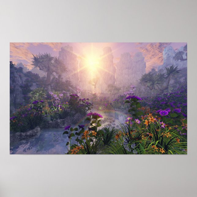 Póster Jardín del Cielo (Frente)