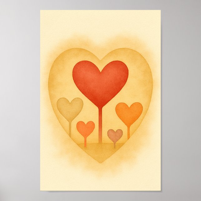 Póster Jardín del Corazón (Frente)